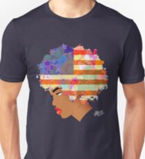 American Flower 'Fro ver. 2 Slim Fit T-Shirt