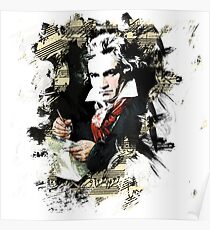 Póster Ludwig van Beethoven
