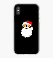Santa Claus Intersex Pride Flag Sunglasses iPhone Case