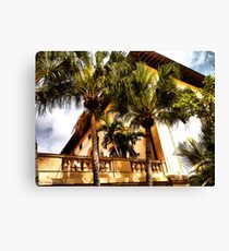 Palms and Coconut Trees Canvas Print