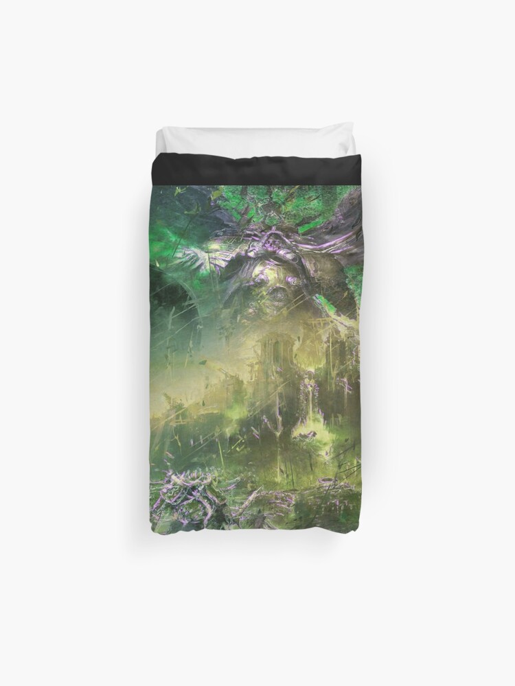 Death Guard Mortarion Bringer Of The End Duvet Cover By