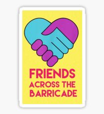 Derry Girls Friends Across the Barricade Sticker