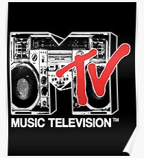 MTV - boombox Poster