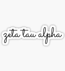 zeta tau alpha Sticker