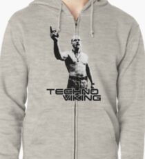 TECHNO VIKING Zipped Hoodie