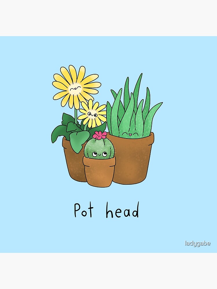 Pot Head Cacti Obsessive by ladygabe