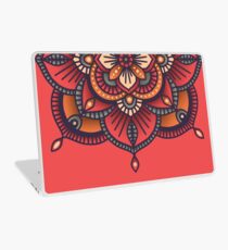Red Mandala Laptop Skin