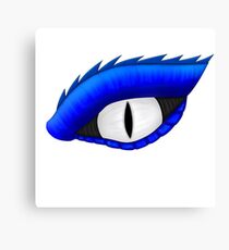 Blue Eyes White Dragon Canvas Prints Redbubble - oc warrior cats canvas and stitches roblox