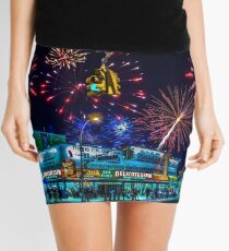 Saturday Night At Coney Island Mini Skirt