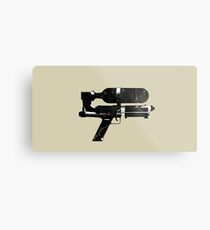 Water-Gun Metal Print