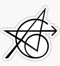 avengers tattoo Sticker