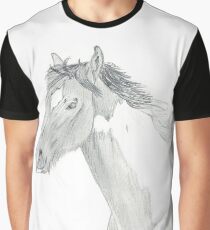 Zeichnung eines Pferdes Grafik T-Shirt
