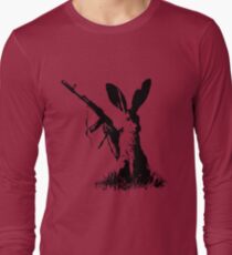 Jackrabbit with Kalashnikov Long Sleeve T-Shirt