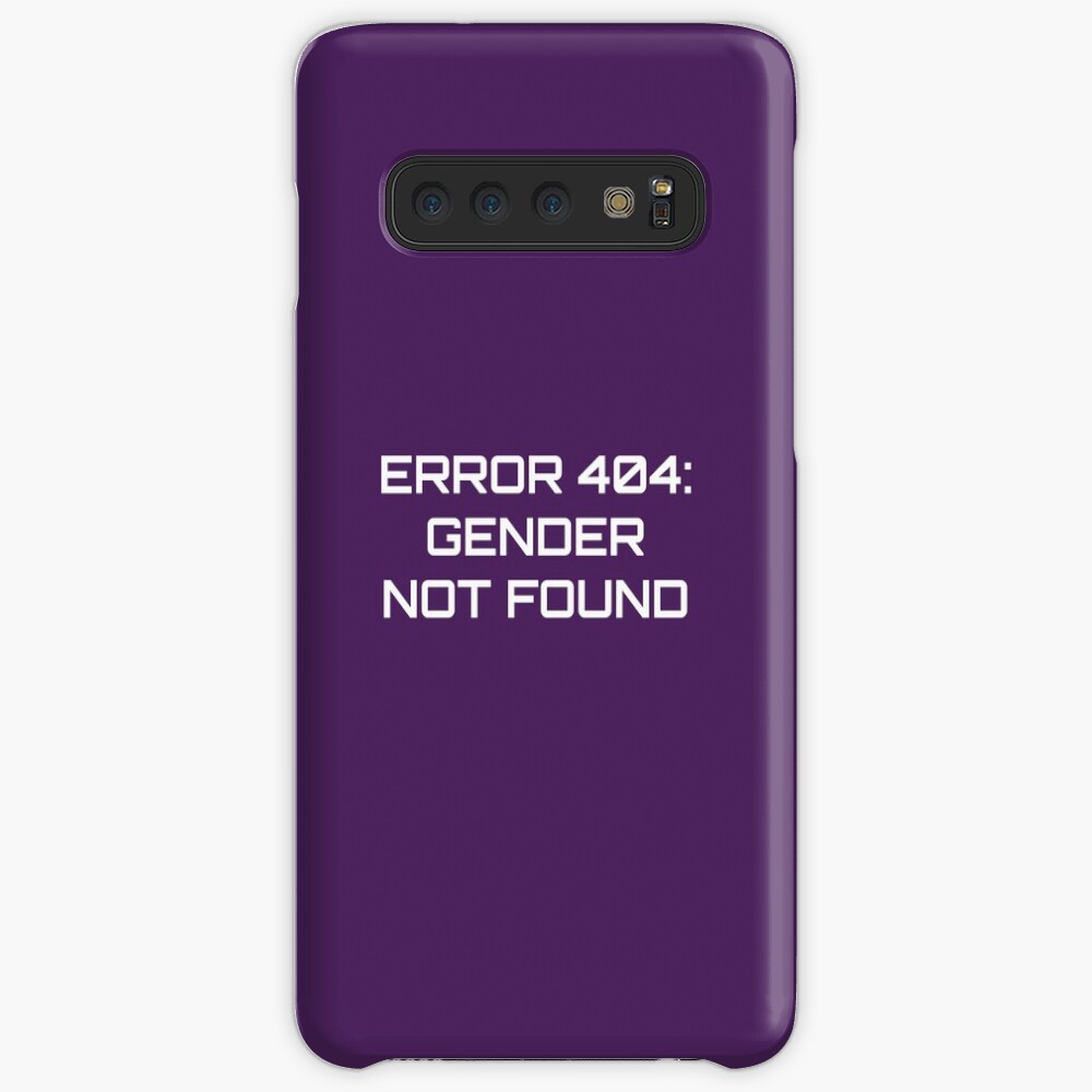Error 404: Gender Not Found Samsung Galaxy Snap Case