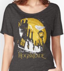 Besuchen Sie Hogsmeade (gelb) Loose Fit T-Shirt