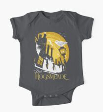 Besuchen Sie Hogsmeade (gelb) Baby Body Kurzarm