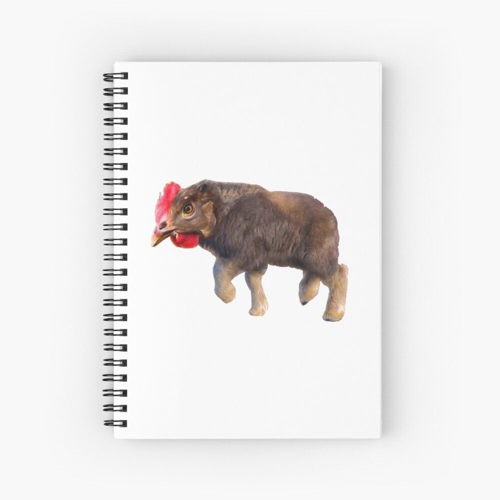 Chikalo - Buffalo Chiken Meme Spiral Notebook
