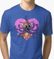 Love Goose the cat Tri-blend T-Shirt