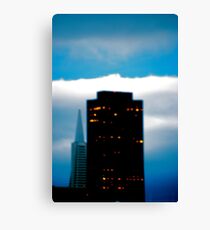 Skywalker and Vader Canvas Print