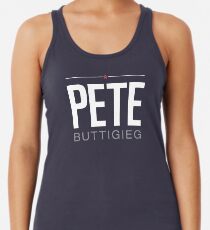 Camiseta con espalda nadadora Pete Buttigieg 2020 President Logo