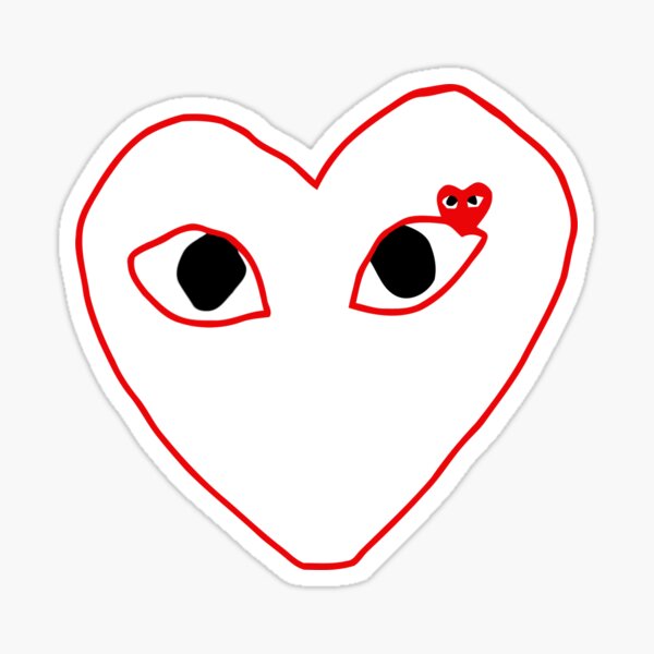 Comme Des Garcons Stickers | Redbubble