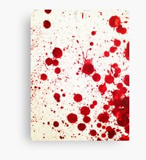 Blood Spatter 2 Canvas Print
