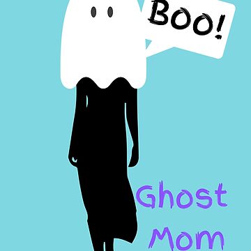 Artwork thumbnail, Ghost Mom Logo - Mummy to Twins Plus One by mum2twinsplus1