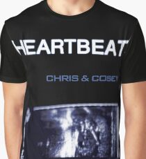 Chris & Cosey - Herzschlaggrafik Grafik T-Shirt