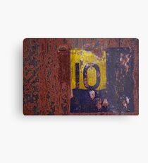 Ten Metal Print