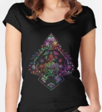 psychedelic Women's Fitted Scoop T-Shirt