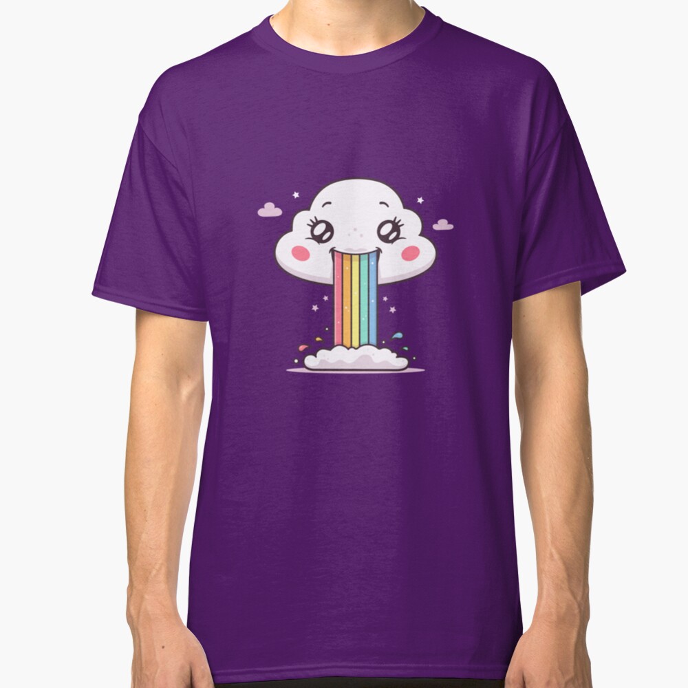 Puking rainbows Classic T-Shirt