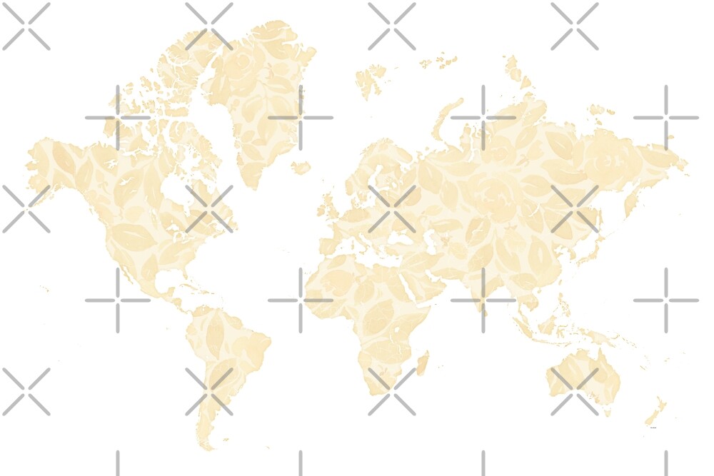 World Map No Label - Juleteagyd