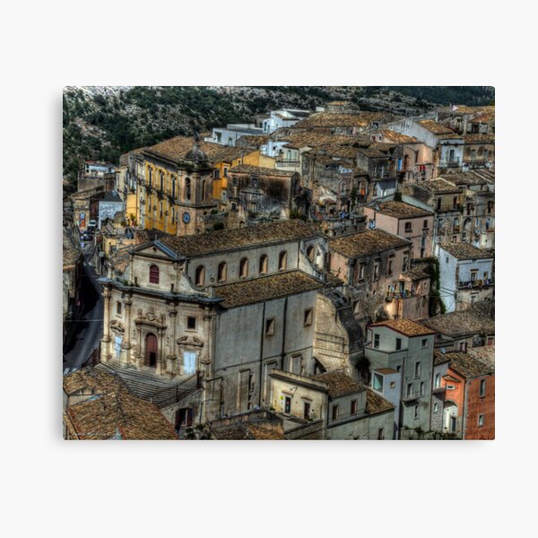 Old Sicily Canvas Print