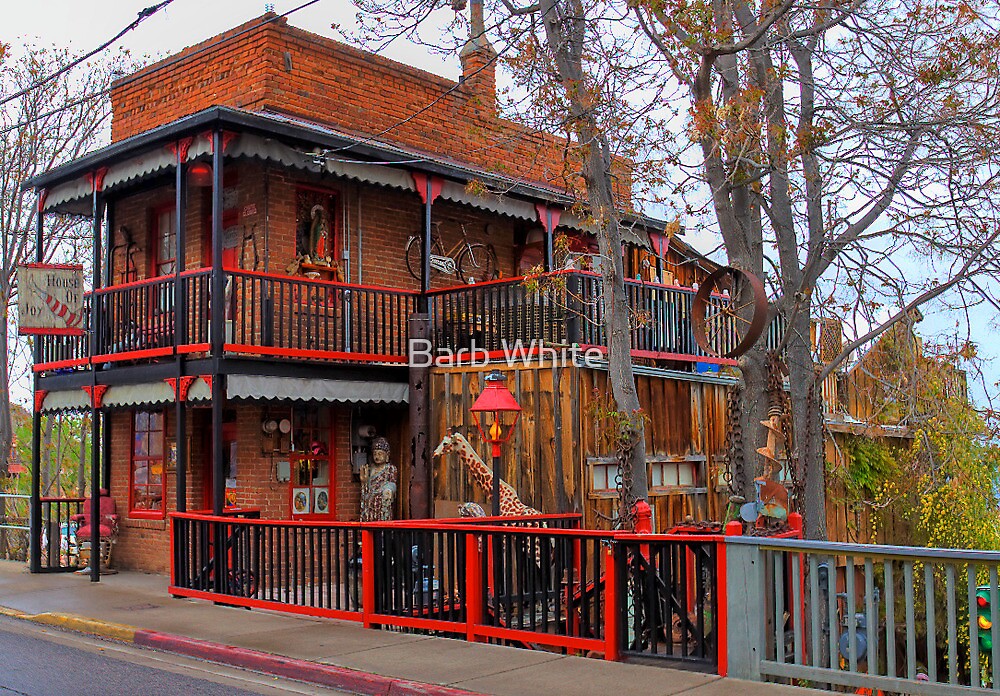 "House of Joy in HDR (Jerome, AZ)" by Barb White  Redbubble