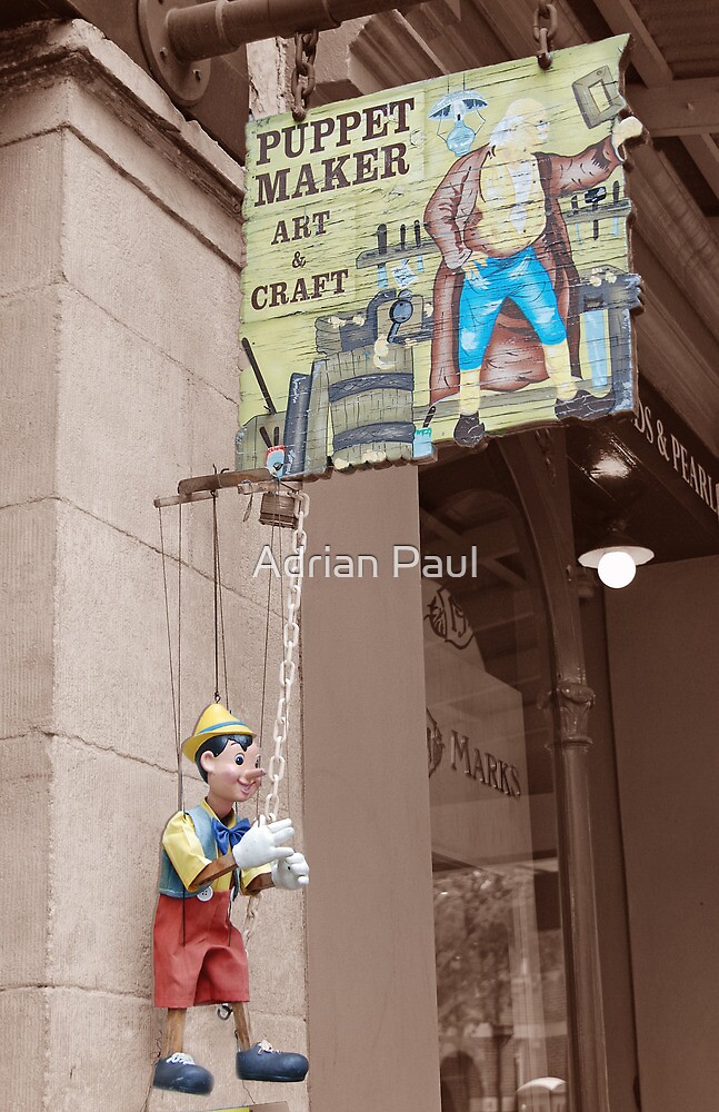 The Puppet Maker The Rocks Sydney By Adrian Paul Redbubble