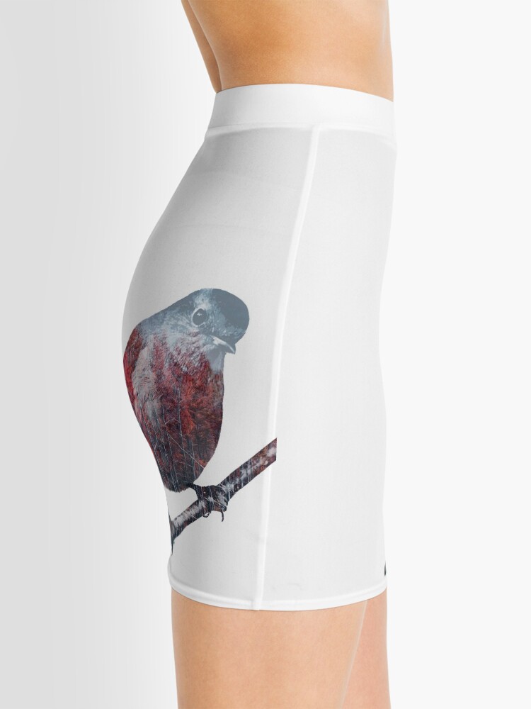 Alternate view of Forest Robin on a Branch Mini Skirt