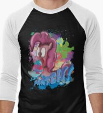 Pinkie Pie SPLAT PARTEH! Men's Baseball ¾ T-Shirt