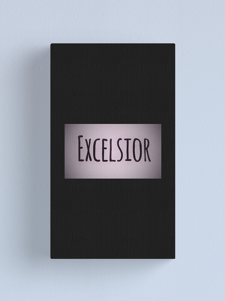 "Excelsior (Silver Linings Playbook)" Canvas Print by koddes | Redbubble