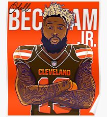 Odell Beckham Browns Poster