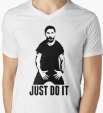 JUST DO IT - Shia LaBeouf Men's V-Neck T-Shirt