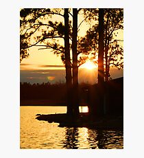 Star Sunset Photographic Print