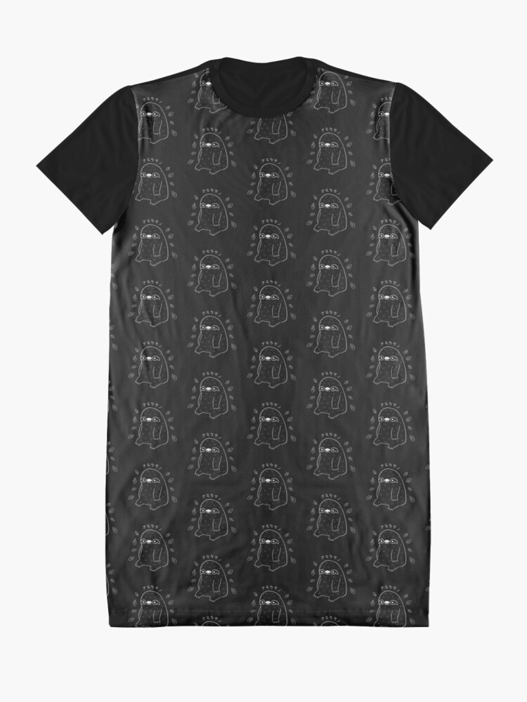 Alternate view of Monochrome Sloth - Simple Art v2.0 Graphic T-Shirt Dress
