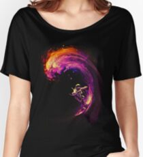 Camiseta ancha para mujer Navegación espacial