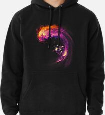 Surfen im Weltraum Hoodie
