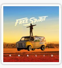 Khalid Free Spirit Sticker