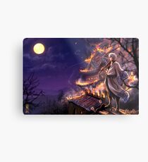 Gintama Castle Metal Print