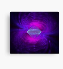 Diamond Fractal Canvas Print