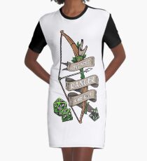 Vestido camiseta Ranger Archer Class D&D DND mazmorras y dragones