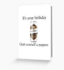 Es ist dein Geburtstag, schnapp dir eine Puppe! Grußkarte