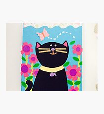 Cute cat Photographic Print